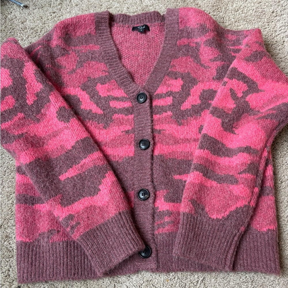 Rails Rose and Cocoa Knit Sweater
